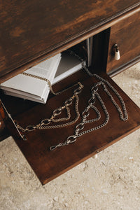 "AURORA" GOLD CHAIN BELT