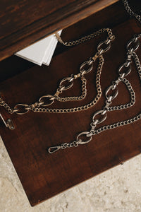 "AURORA" GOLD CHAIN BELT