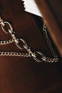 "AURORA" GOLD CHAIN BELT