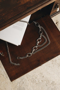 "AURORA" NICKEL CHAIN BELT