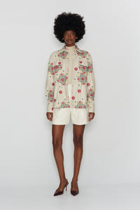 WILD FLOWER SHORTS OFF WHITE