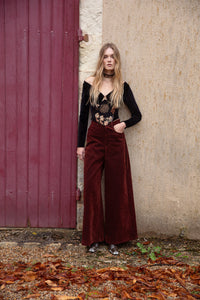 BRAVE PANTS BORDEAUX