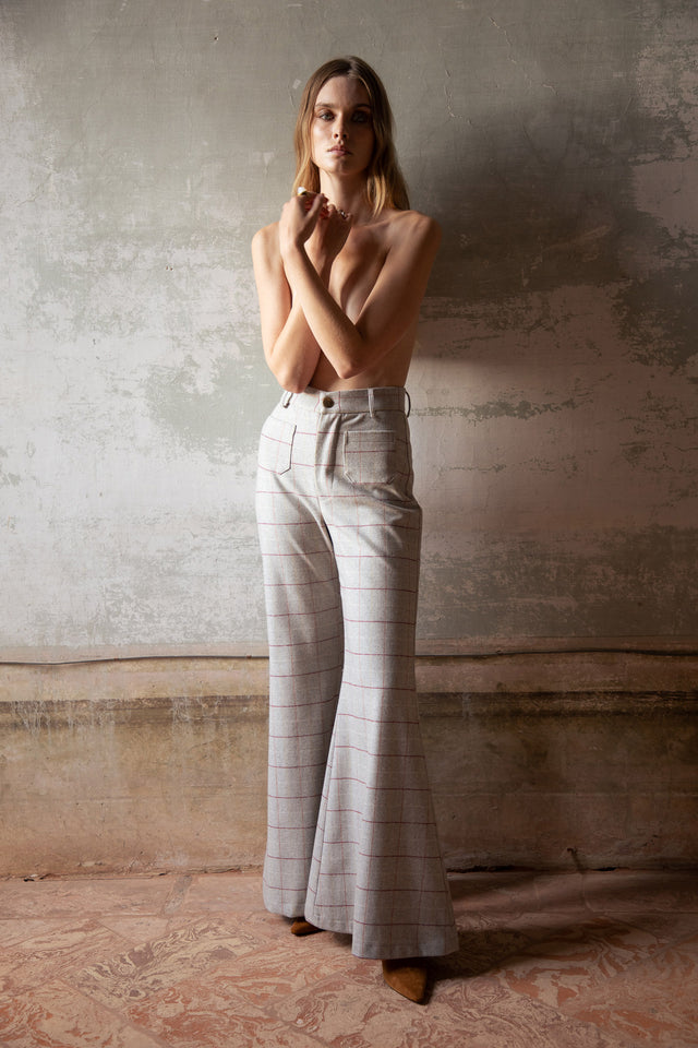 IDA PANTS LIGHT GREY