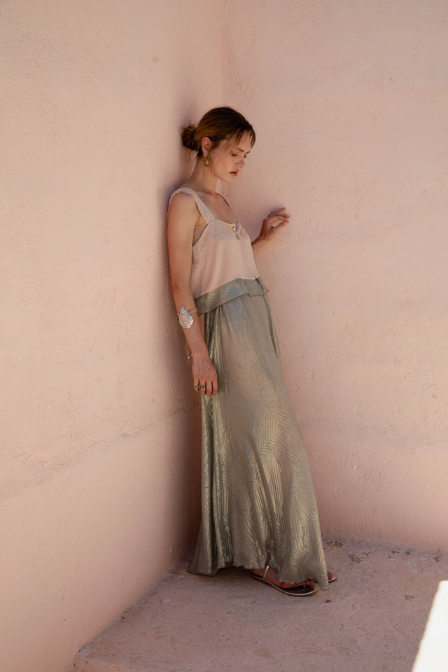 IANTHE TOP DUSTY ROSE