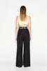 DESERT WIDE LEG TROUSERS BLACK