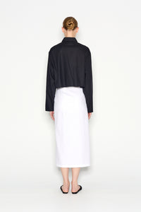 VICE SHIRT CROPPED BLACK
