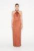 FIESTA LONG DRESS BRONZE
