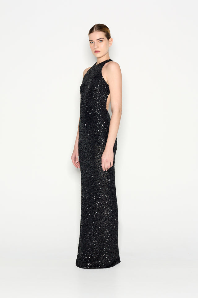 STARLIT DRESS BLACK