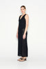 JETSETTER KNITTED MAXI DRESS BLACK