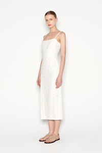 GELATO MIDI DRESS ECRU