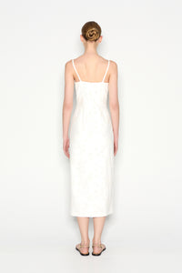 GELATO MIDI DRESS ECRU