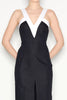 VICE MIDI DRESS BLACK/WHITE - PRE-ORDER ITEM