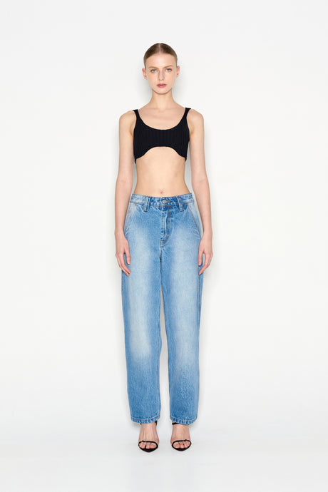 LAGOON DENIM TROUSERS BLUE