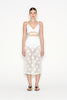 MARGARITA MIDI SKIRT WHITE