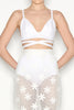 MARGARITA MIDI SKIRT WHITE