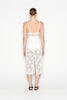 MARGARITA MIDI SKIRT WHITE
