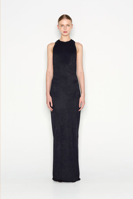SUNDOWN LONG DRESS BLACK