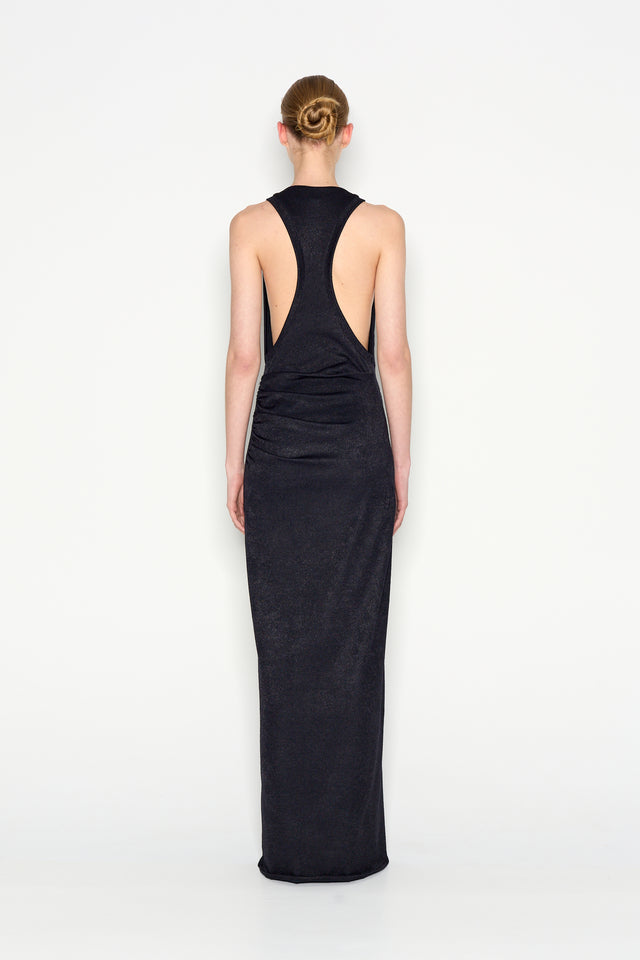 SUNDOWN LONG DRESS BLACK