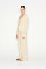JETSETTER KNITTED TROUSERS BEIGE