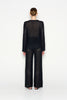 JETSETTER KNITTED CARDIGAN BLACK