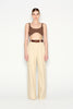DESERT WIDE LEG TROUSERS BEIGE