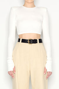 DESERT WIDE LEG TROUSERS BEIGE