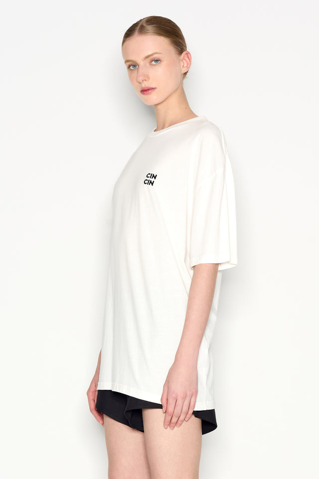 CIN CIN T-SHIRT OFF WHITE
