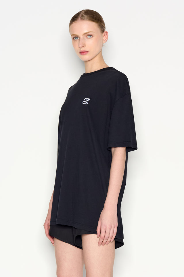 CIN CIN T-SHIRT BLACK