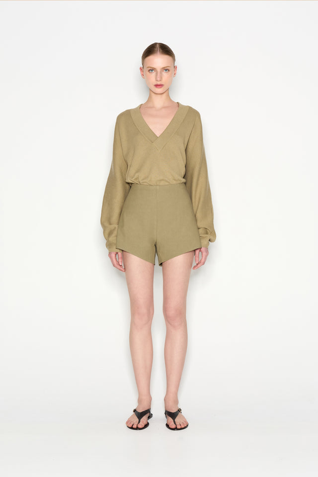 WARM BREEZE BLOUSE KHAKI