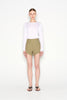ATLAS KNITTED BLOUSE LONG SLEEVE WHITE