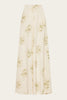 NUVAN PANTS BEIGE/LIGHT GREEN