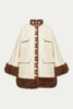 DAZZLE COAT Off White