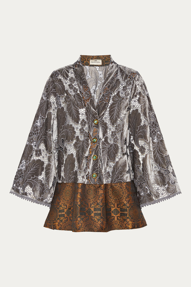 WARRIOR TOP DRESS GREY