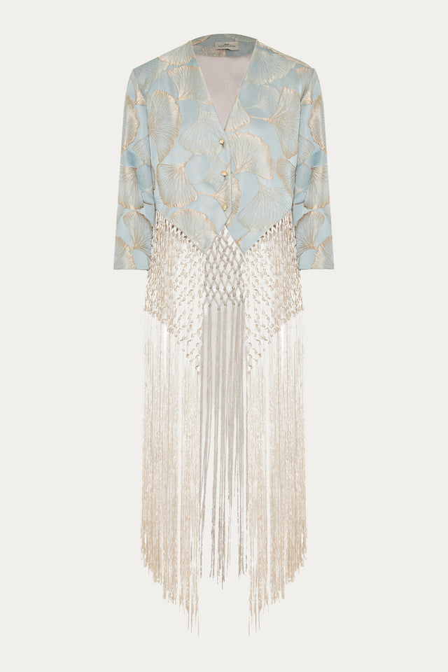 SCULPTURE JACKET LIGHT BLUE