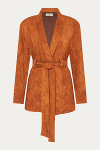 GUARDIAN JACKET DRESS TABAC