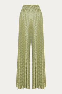 NATURAL PANTS OLIVE GREEN