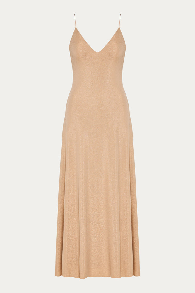 DRIFT DRESS GOLD