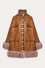 DAZZLE COAT Tabac