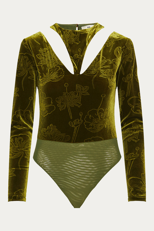 AVELINE BODYSUIT GREEN