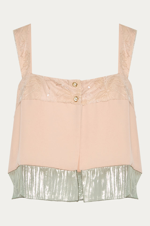 IANTHE TOP DUSTY ROSE