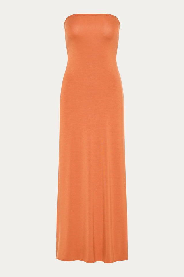 ALLURA DRESS CAMEL