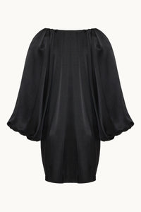 RIVER TOP DRESS BLACK