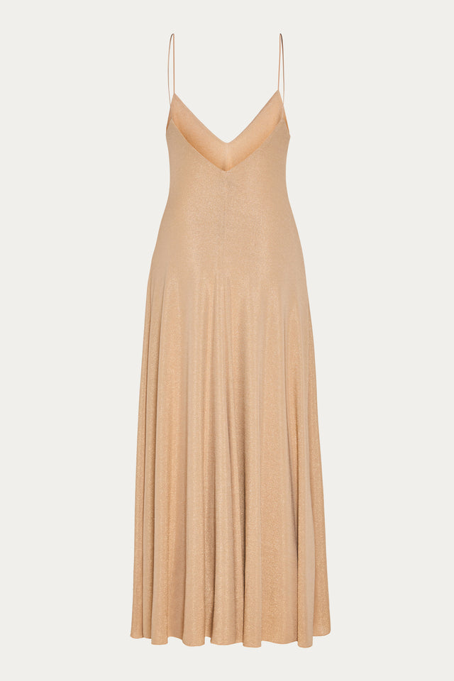 DRIFT DRESS GOLD