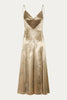 CERYLO DRESS OLIVE GREEN