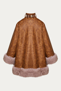 DAZZLE COAT Tabac