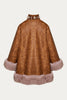 DAZZLE COAT Tabac