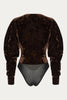 RODIE BODYSUIT CHOCOLATE