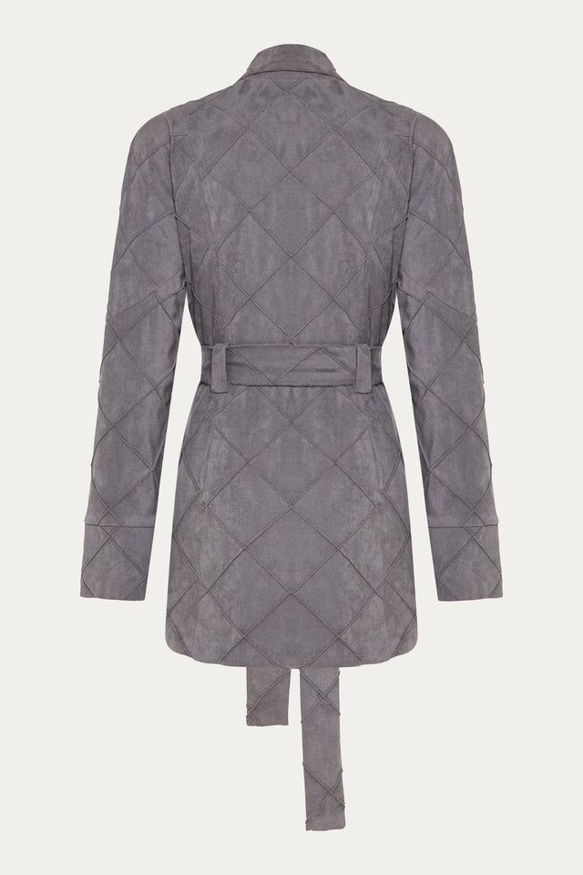 GUARDIAN JACKET DRESS GREY