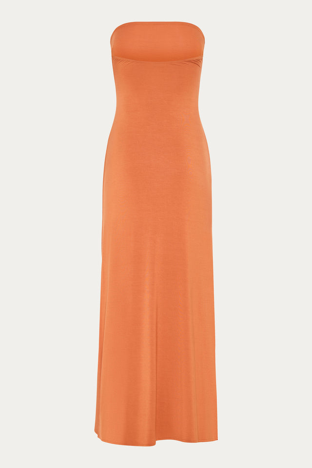 ALLURA DRESS CAMEL