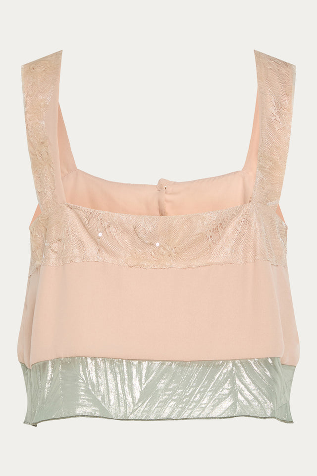 IANTHE TOP DUSTY ROSE
